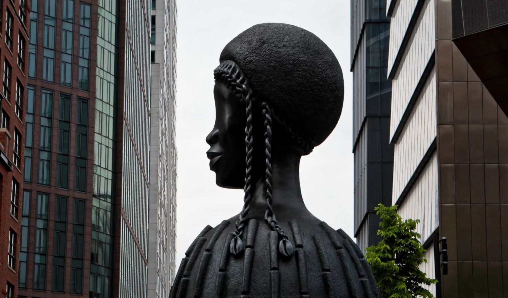 Art by Simone Leigh statue by Simone Leigh
