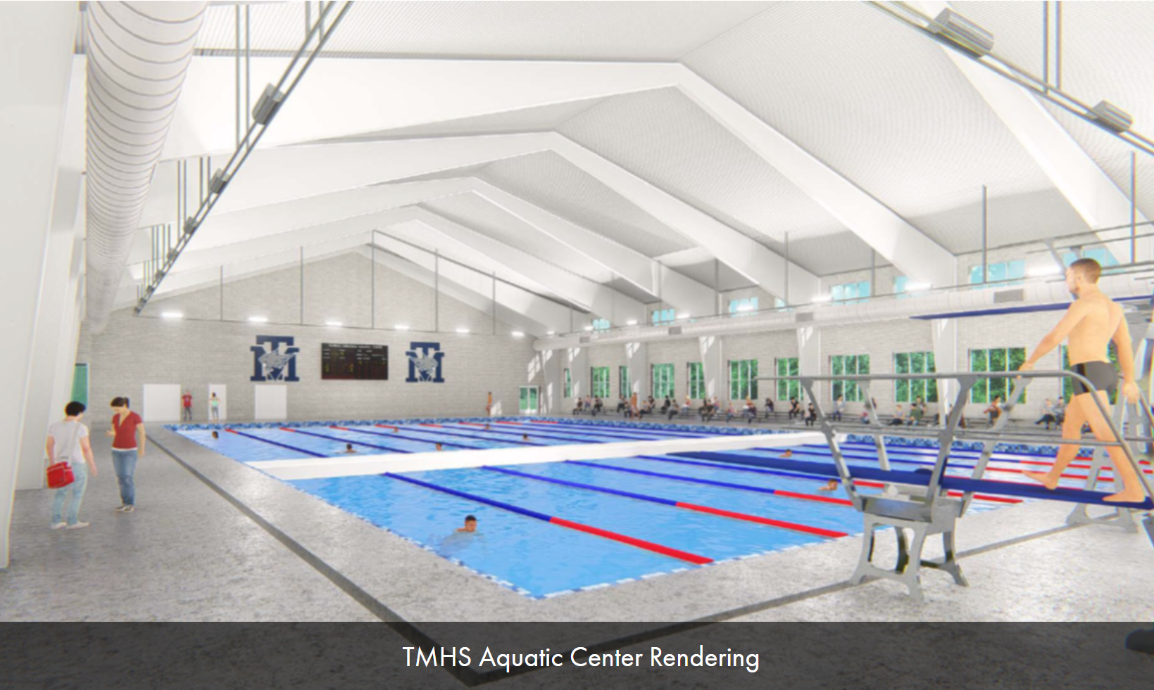 TMHS Aquatic Center Rendering